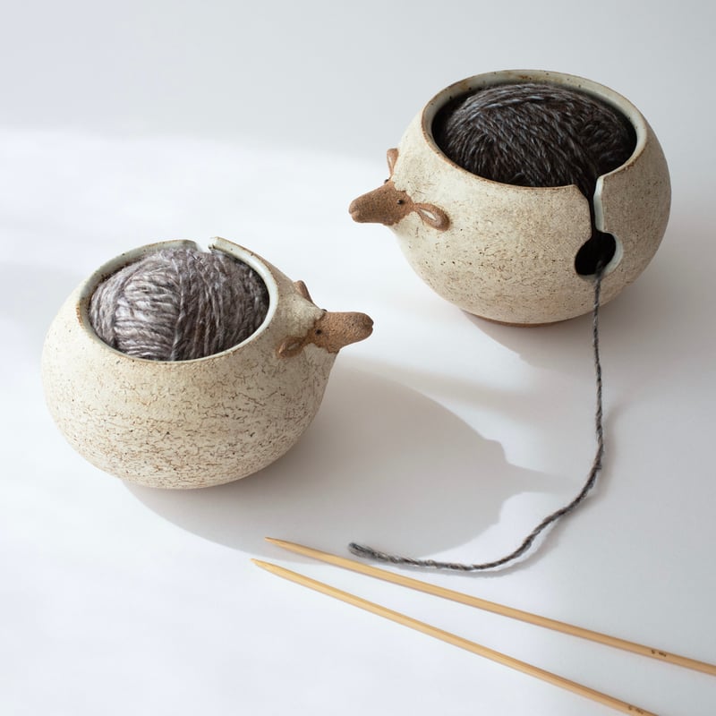 羊のヤーンボウル（L） | スミレ窯