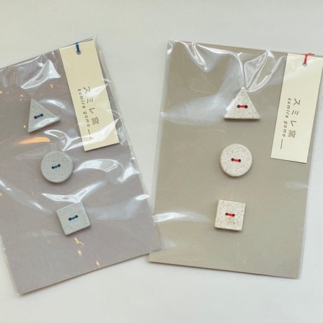 「丸・三角・四角」のボタンセット