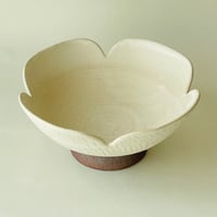 白花のフルーツボウル