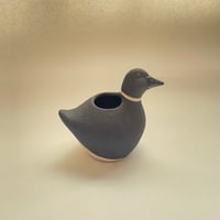 コクガンの花器「前を向く」