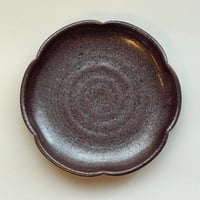 鉄赤花皿（小）