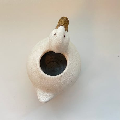 アヒルの花器（L／縦型）