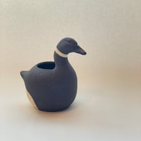 コクガンの花器　L