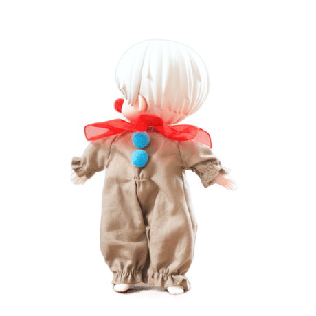 テーマパークにつれてって！パジャマにもなるピエロ服(ベージュ)