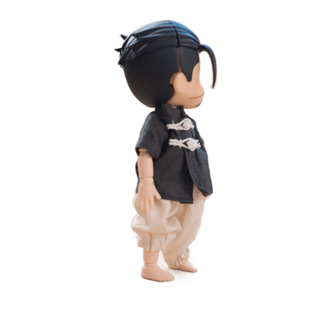 チャイナ服もどきと合わせたいカンフーパンツ(アイボリー)