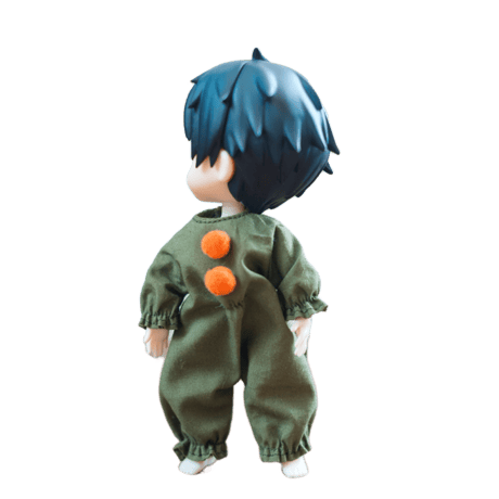 テーマパークにつれてって！パジャマにもなるピエロ服 (カーキグリーン)