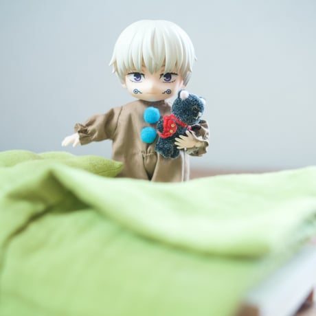 テーマパークにつれてって！パジャマにもなるピエロ服(ベージュ)