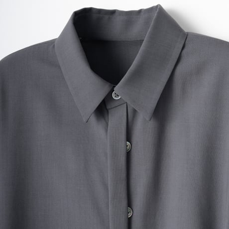 YUDANGI　HALF BUTTON SHIRT/ハーフボタンシャツ