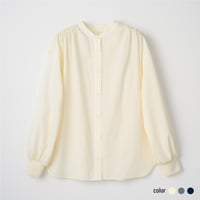 YUDANGI GATHER SHIRT/ギャザーシャツ