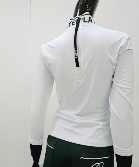 レタリングポイントモックネックインナートップス (2colors)
