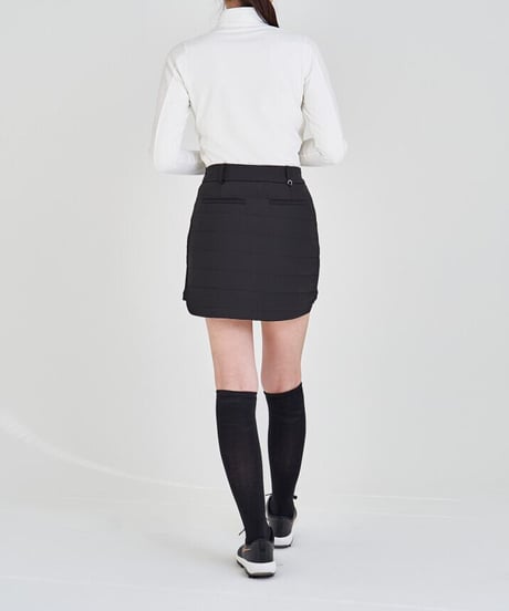 裏起毛モックネックハーフジップアップシャツ (2colors)