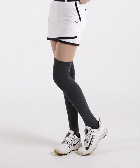ベーシックモノトーンソックス (ニーハイ/ハイソックス/3colors)