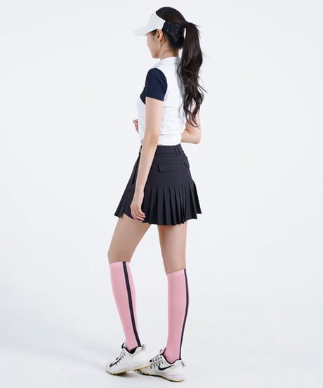バックラインバイカラーハイソックス(滑り止め付/5colors)