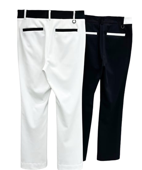 クラシックブーツカット裏起毛ゴルフパンツ (2colors)