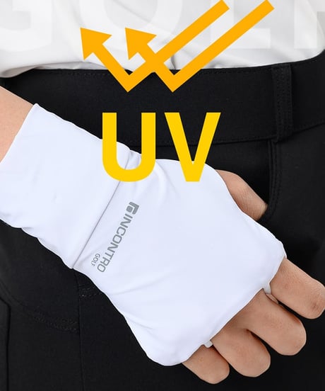 UVカットハンドカバー (右手用/男女兼用/4colors)