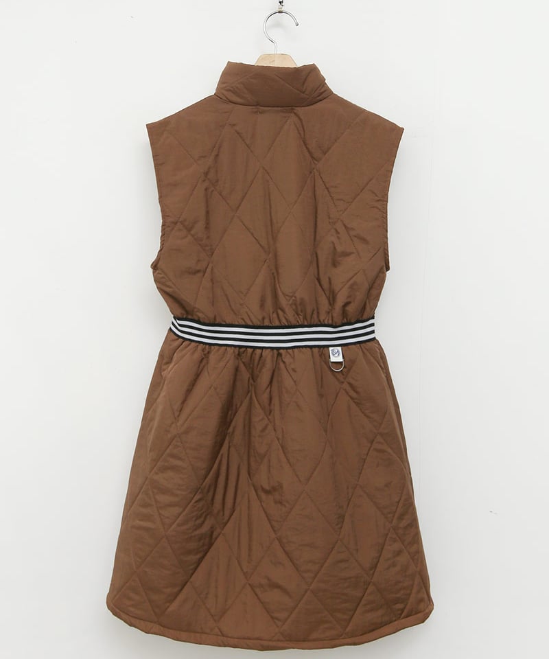 2WAYキルティングワンピースベスト (4colors) | ダブリューゴルフ
