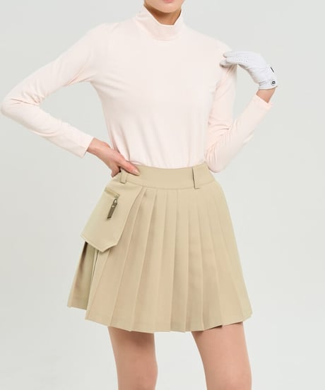 ベーシックモックネック長袖シャツ(3colors/大きいサイズあり)