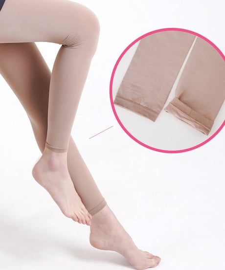 150デニール厚手UVカットレギンスタイプタイツ
