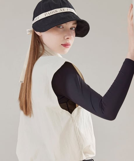 クールメッシュUVカットクロップドインナー(3colors)
