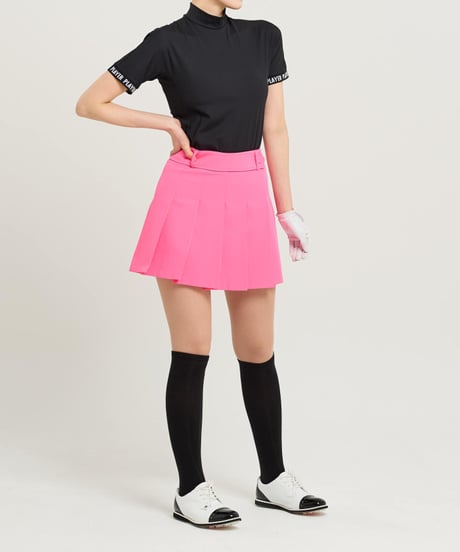 ベルトディテール付きプリーツスカート (3colors)