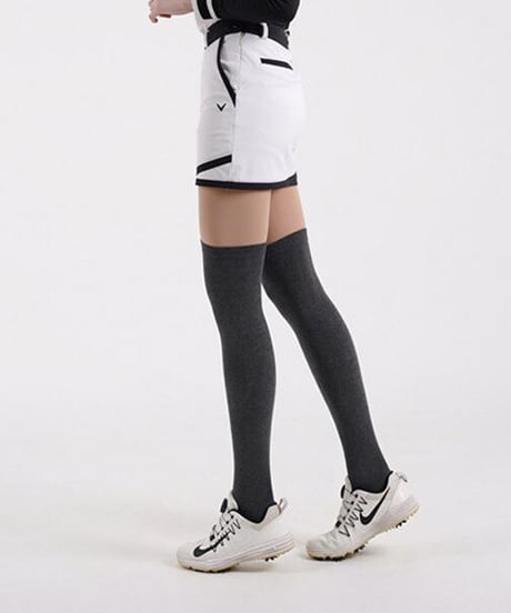ベーシックモノトーンソックス (ニーハイ/ハイソックス/3colors)