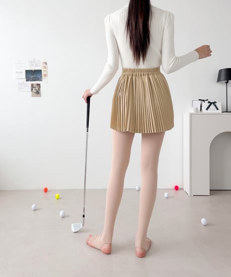 300デニール裏起毛UVカットトレンカタイプタイツ