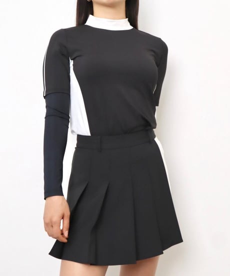 UVカット＆速乾メッシュインナーシャツ2枚セット (長袖/2colors)