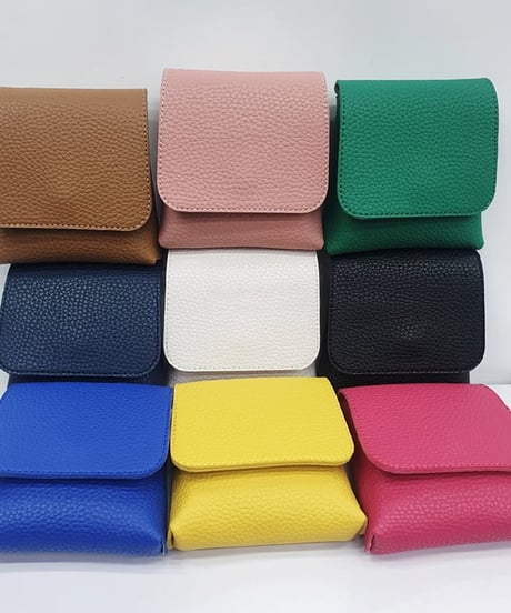 ミニヒップポーチ（マグネットタイプ/ベルト付き/9colors)