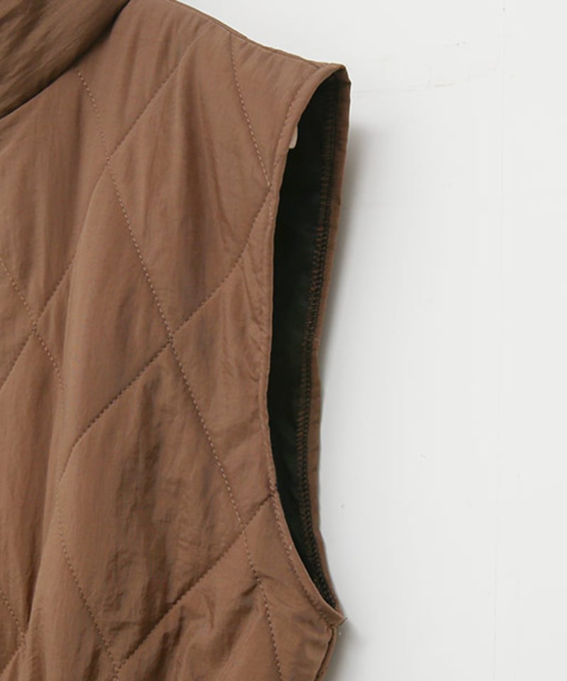 2WAYキルティングワンピースベスト (4colors) | ダブリューゴルフ