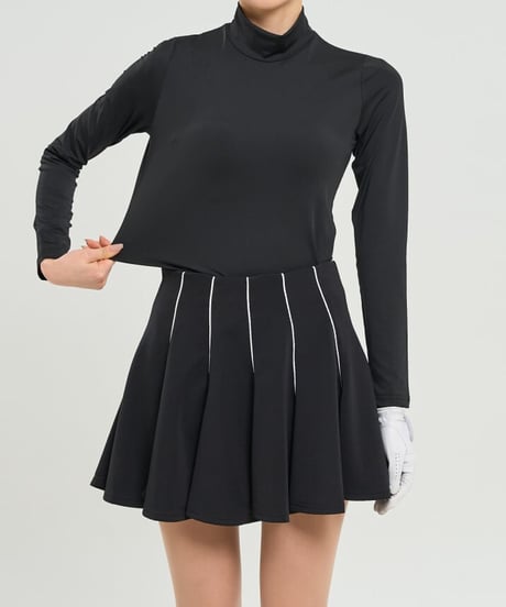 ベーシックモックネック長袖シャツ(3colors/大きいサイズあり)