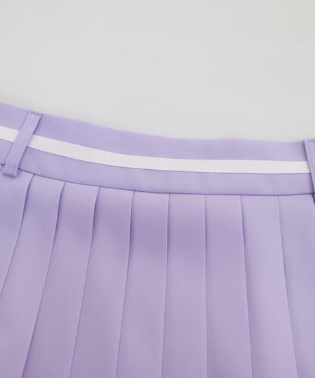 ウエストラインポイントプリーツスカート (3colors)