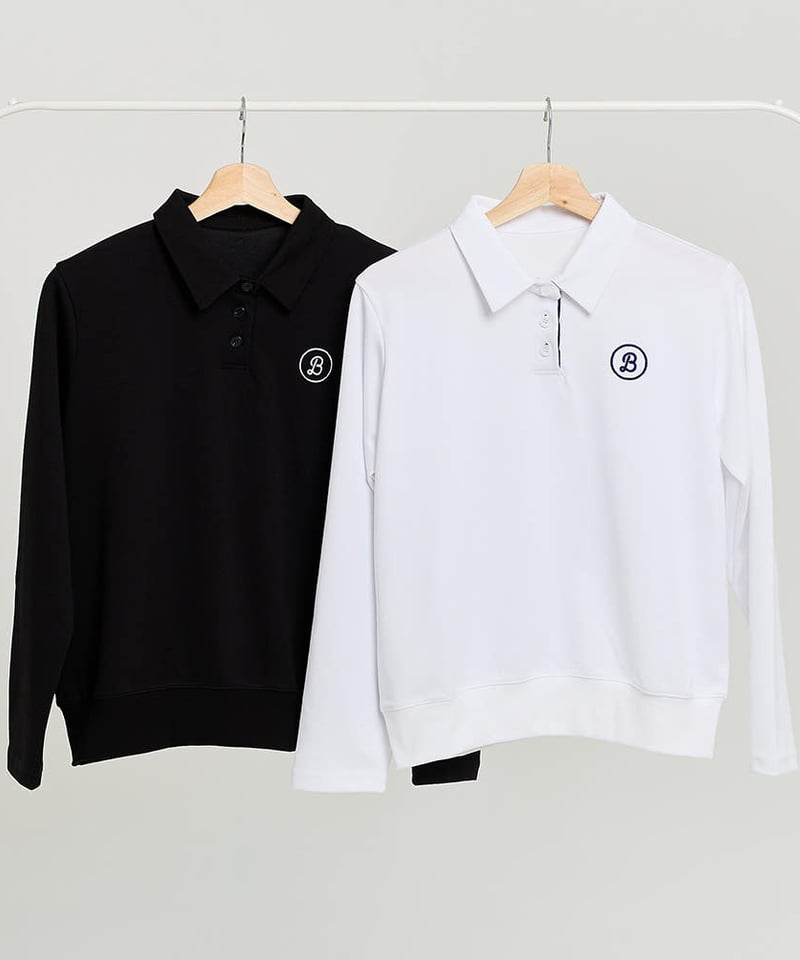 【美品】G/FORE 長袖 ポロシャツ 36 スカルロゴ 美品】G/FORE 長袖 ポロシャツ 36 スカルロゴ 美品】G/FORE 長袖