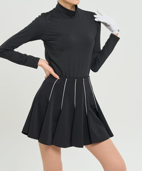 ベーシックモックネック長袖シャツ(3colors/大きいサイズあり)