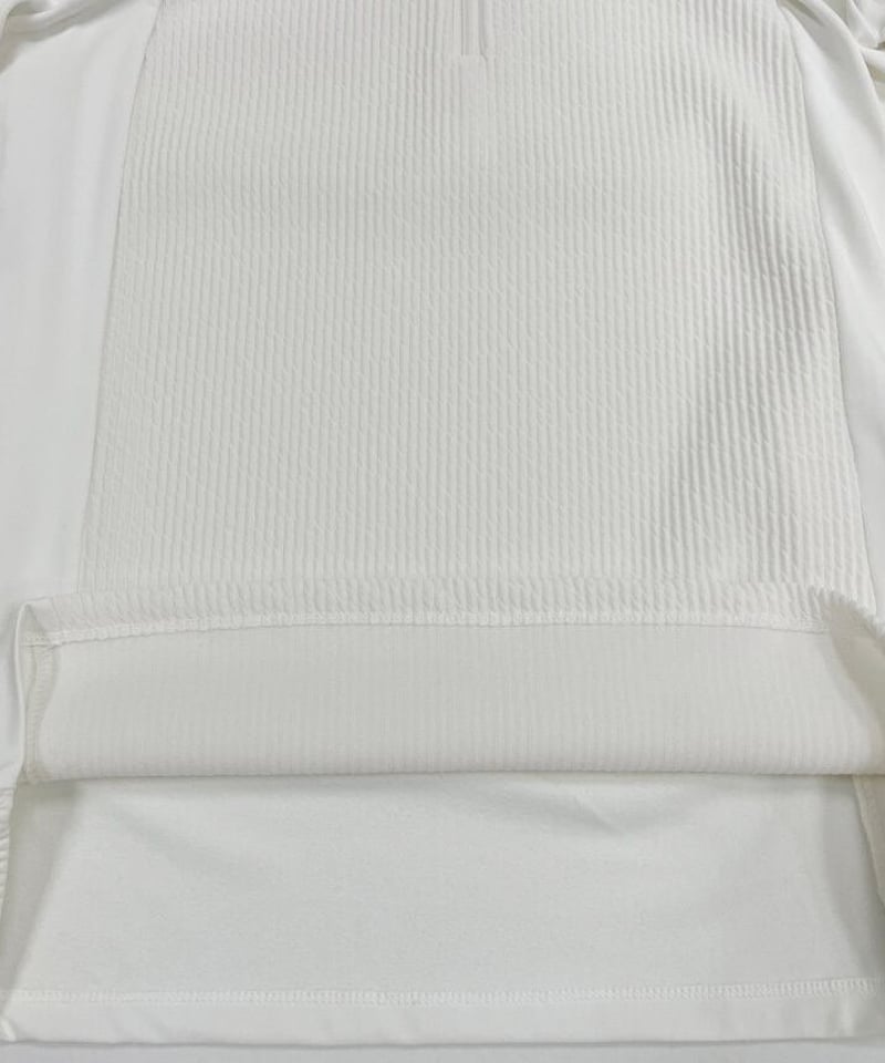 裏起毛モックネックハーフジップアップシャツ (2colors) | ダブリュー