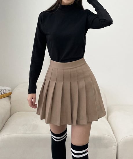 ベーシックプリーツスカート(秋冬用) (3colors)