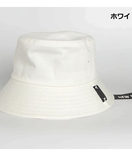 ニューヨークストラップバケットハット (5colors)