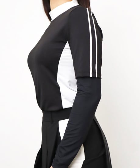 UVカット＆速乾メッシュインナーシャツ2枚セット (長袖/2colors)