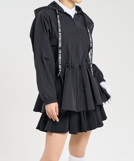 レタリングポイントウエストドロストウィンドブレーカー (3colors)