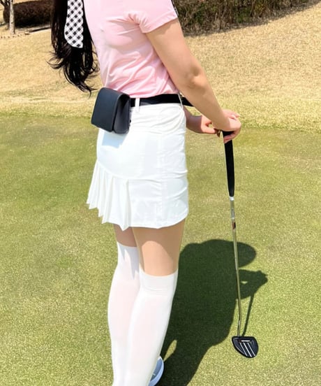 スクエアミニヒップポーチ (マグネットタイプ/ベルト付き/3colors)