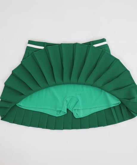 ウエストラインポイントプリーツスカート (3colors)