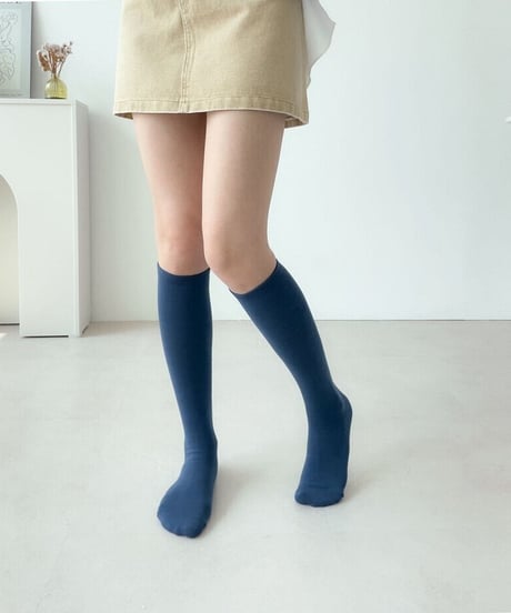 カラーハイソックス (滑り止め付/10colors)
