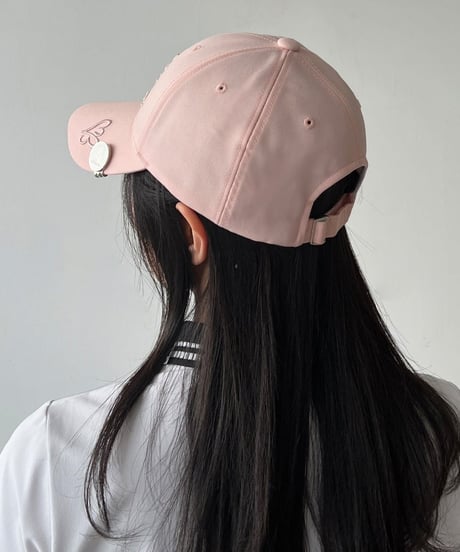 レタリングキャップ (ボールマーカー付き/5colors)