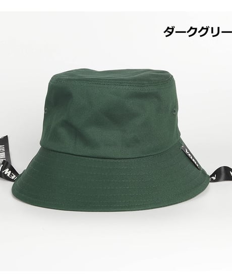 ニューヨークストラップバケットハット (5colors)