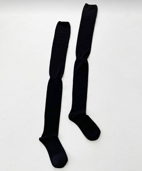 シャーリングニーハイソックス (3colors)