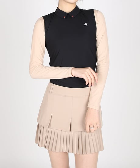 クールメッシュUVカットクロップドインナー(3colors)