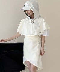 レインポンチョ＆スカート SET (防水/3colors)