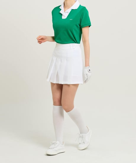 ベルトディテール付きプリーツスカート (3colors)