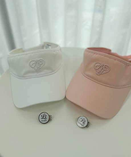 リボンサンバイザー (ボールマーカー付き/4colors)