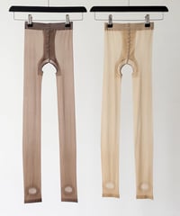 20デニールムレ対策サスペンダータイプUVカットストッキング (2colors)