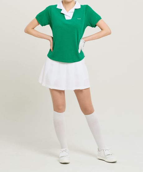 ベルトディテール付きプリーツスカート (3colors)
